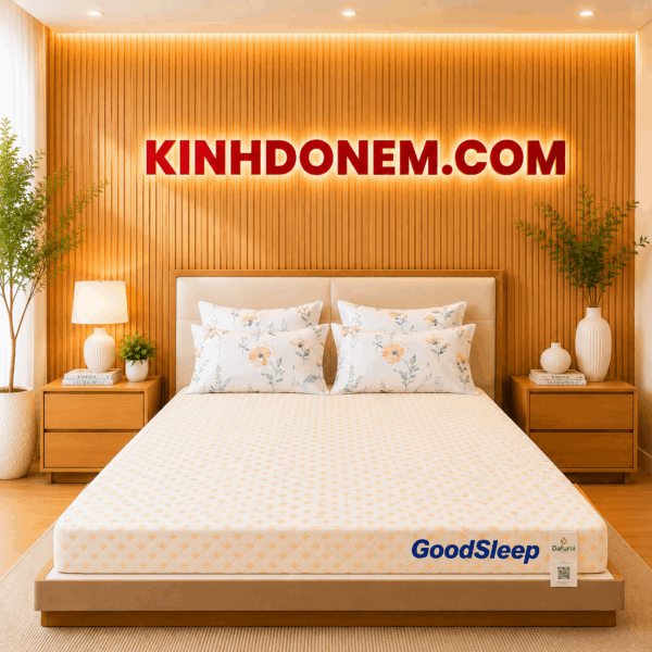 Nệm cao su foam hoạt tính GoodSleep Celina nâng đỡ cơ thể êm ái