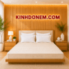 Nệm cao su thiên nhiên Kim Cương Princess Gold cao cấp đàn hồi êm ái và nâng đỡ cơ thể hiệu quả.